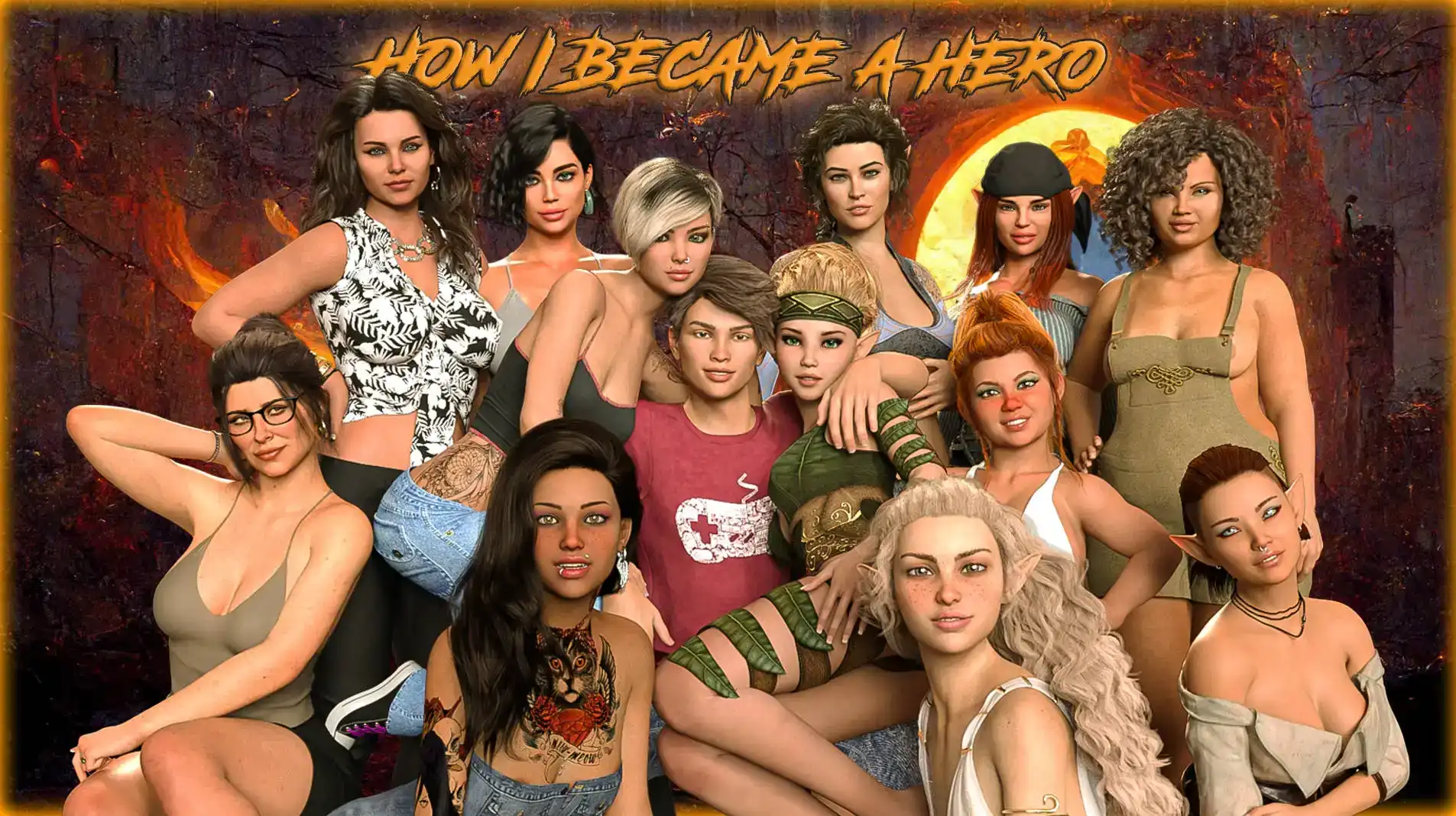 【欧美SLG/汉化/动态】我如何成为英雄S2Ch.16 AI版【PC+安卓/7.01G/更新】How I Became a Hero [S2 Ch.16]